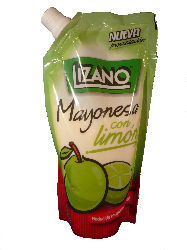 Mayonesa Lizano con limón