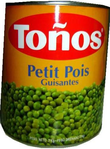 Petit Pois galón Toños